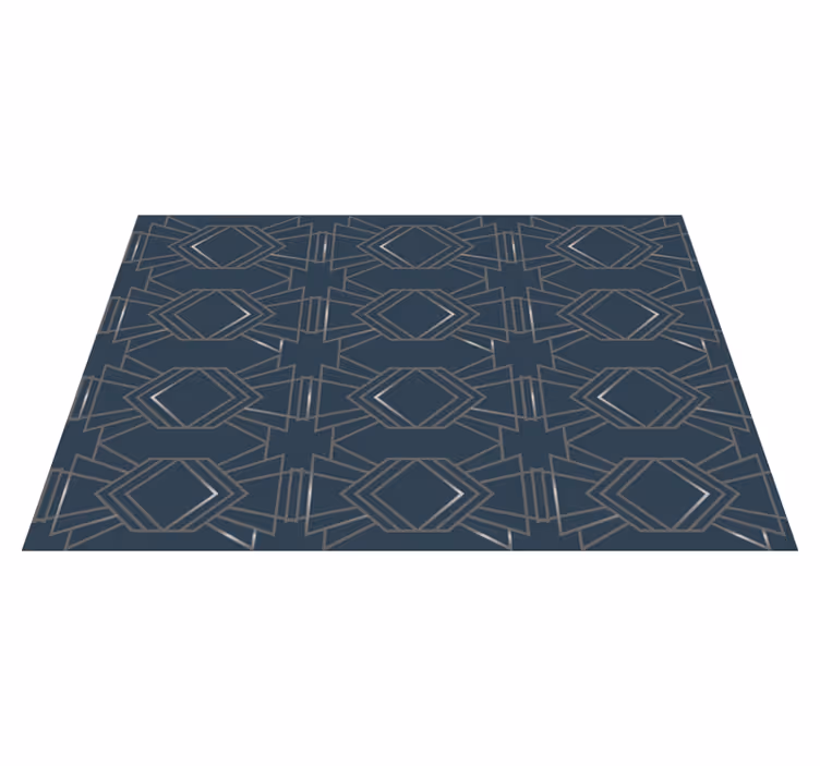 Spisebrikke moderne med elegant geometrisk design - Tenstickers