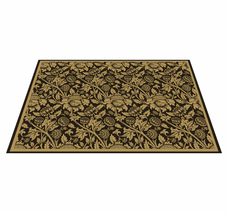Spisebrikke elegant botanisk eleganse - Tenstickers