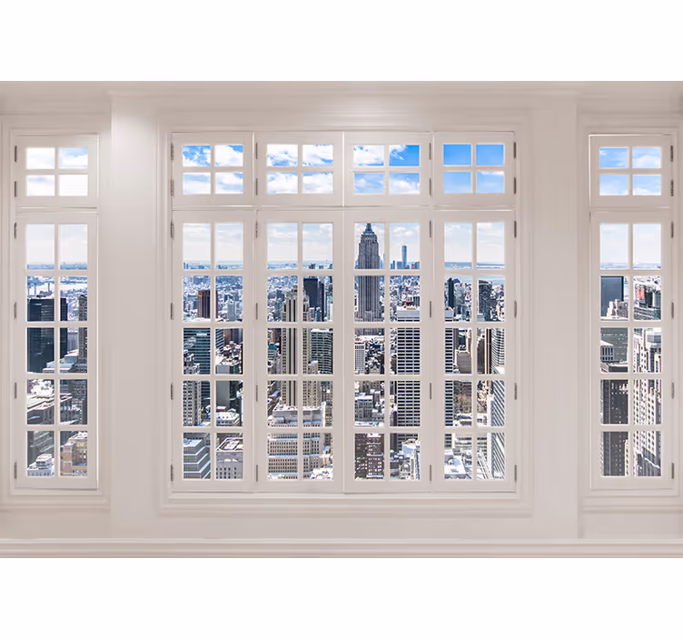 New york city skyline fototapeter - Tenstickers