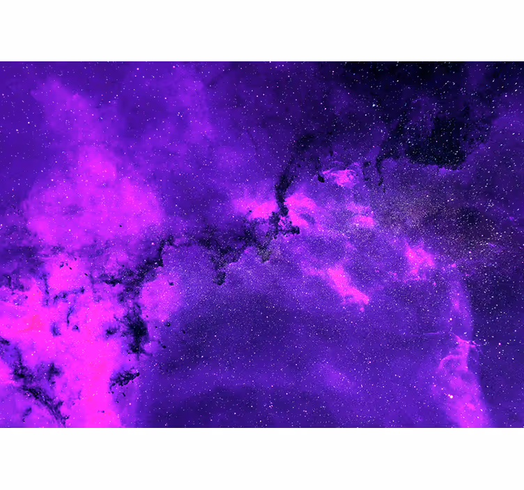Lilla nebula fra vårt purpla fototapet utvalg - Tenstickers