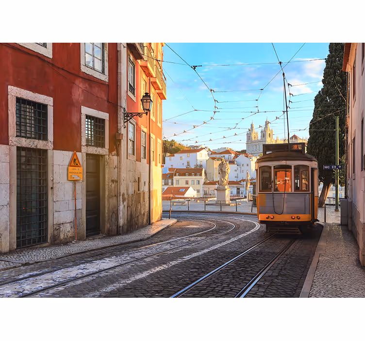 Lisbon's fototapet - Tenstickers