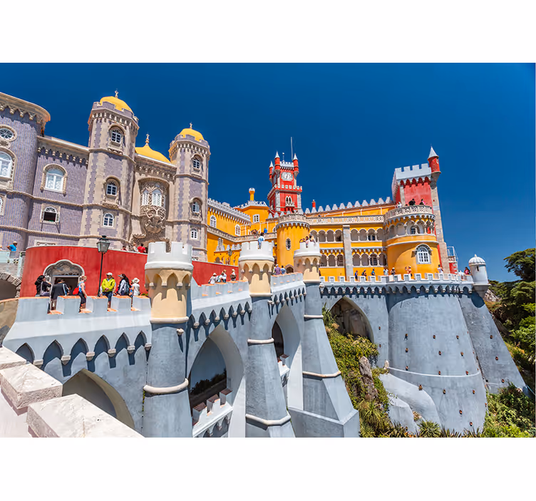 Pena's palace tower fototapet - Tenstickers