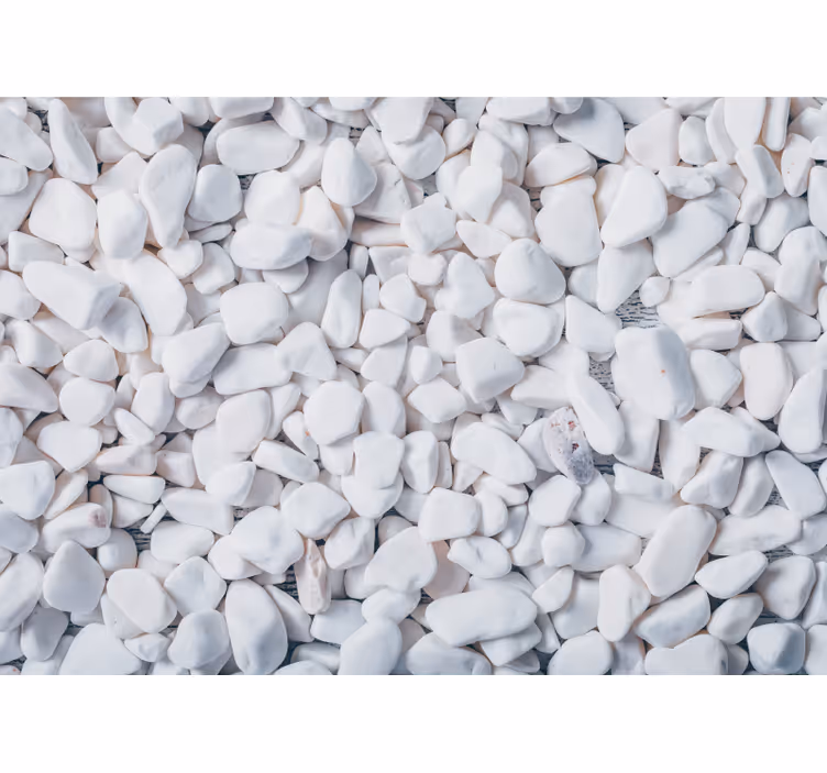 Bad hvite stein teksturer fototapet - Tenstickers