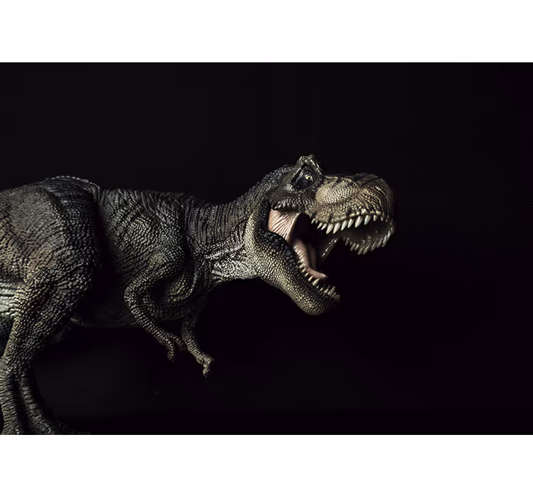 Dinosaur og planter fototapet dyr - Tenstickers