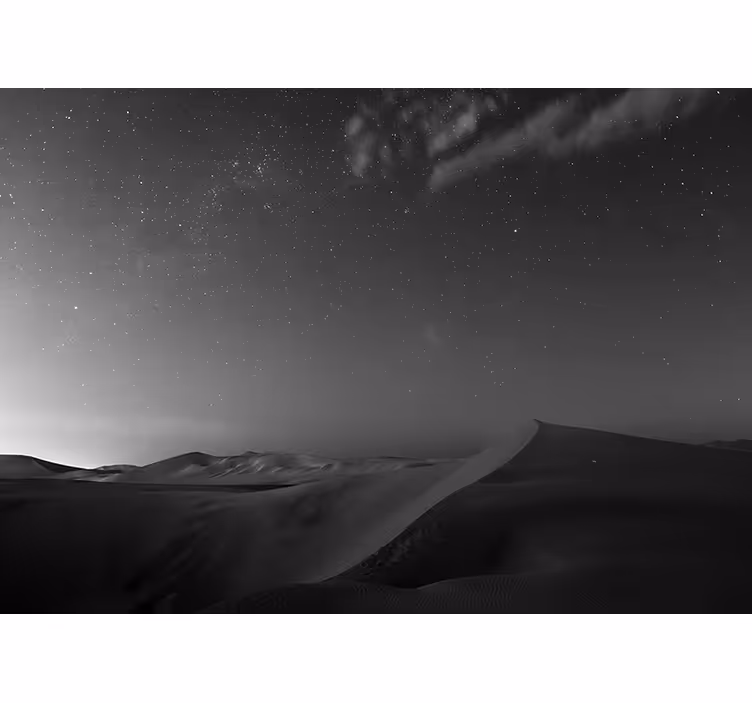 Atacama ørken med stjerner ørken fototapet - Tenstickers