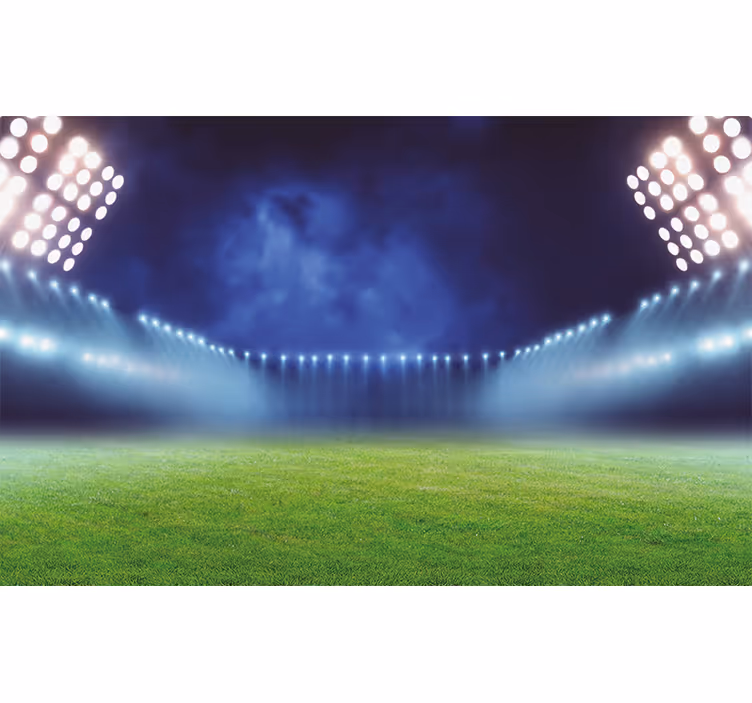 Ungdoms fotballstadion tenåringer fototapet - Tenstickers