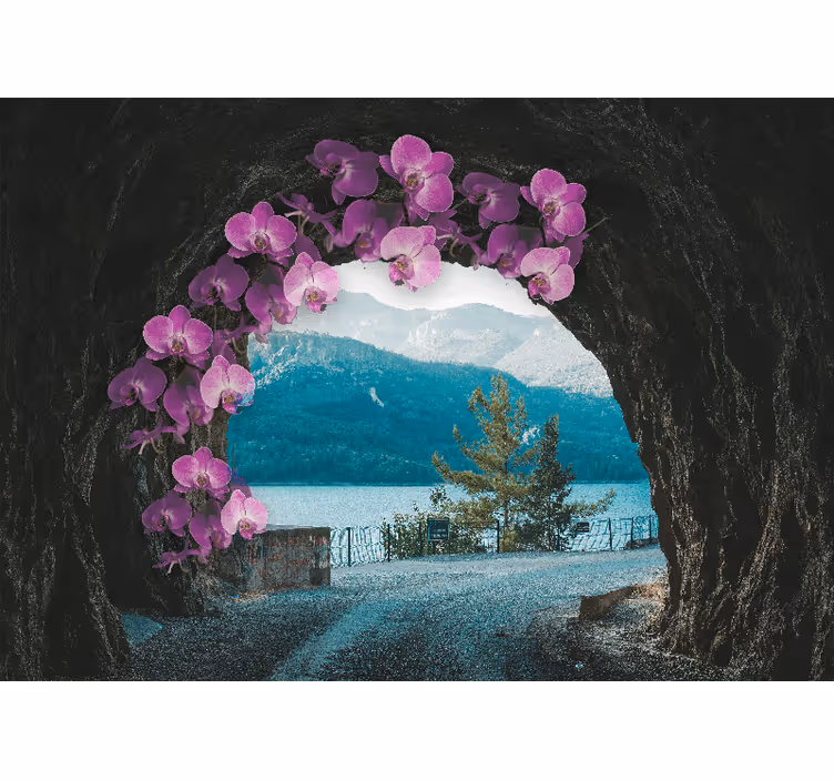 Små mirakler abstrakte fototapet - Tenstickers