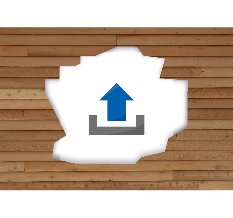 ødelagt vegg 3d tre med foto fototapet tilpasset - Tenstickers