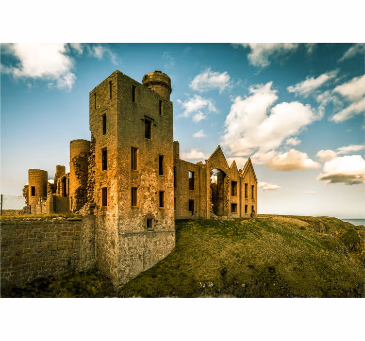 Fototapet irland historisk steinfestning - Tenstickers