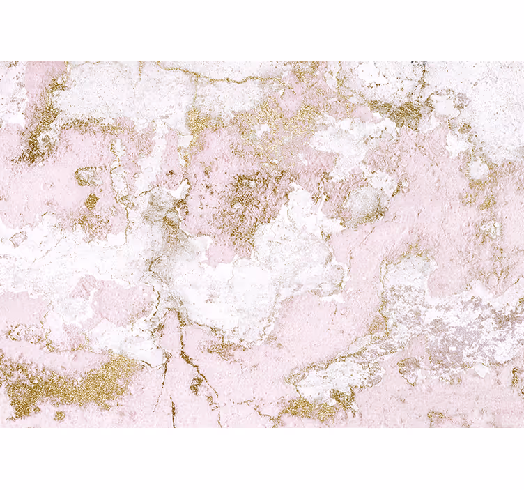 Fototapet tekstur elegant rosa marmor - Tenstickers