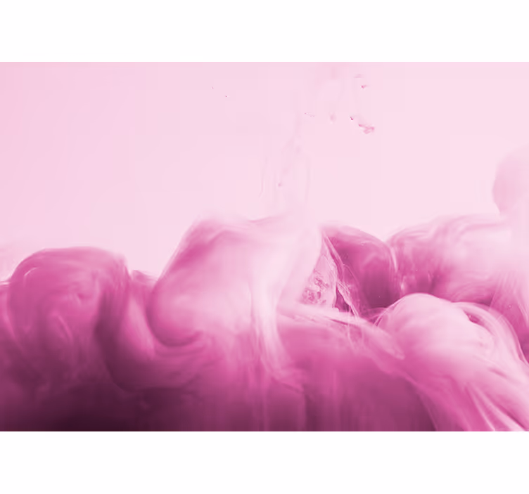Fototapet abstrakt rosa røykflyt - Tenstickers