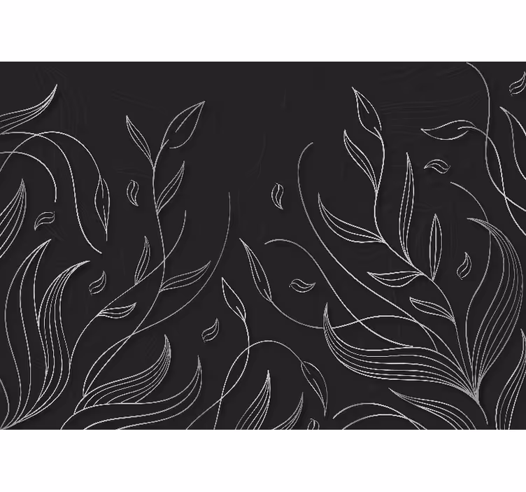 Elegante planter enkel design fototapet stue - Tenstickers