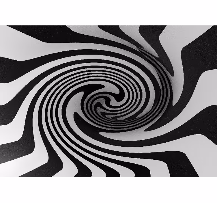 Fototapet abstrakt spiralillusjonseffekt - Tenstickers