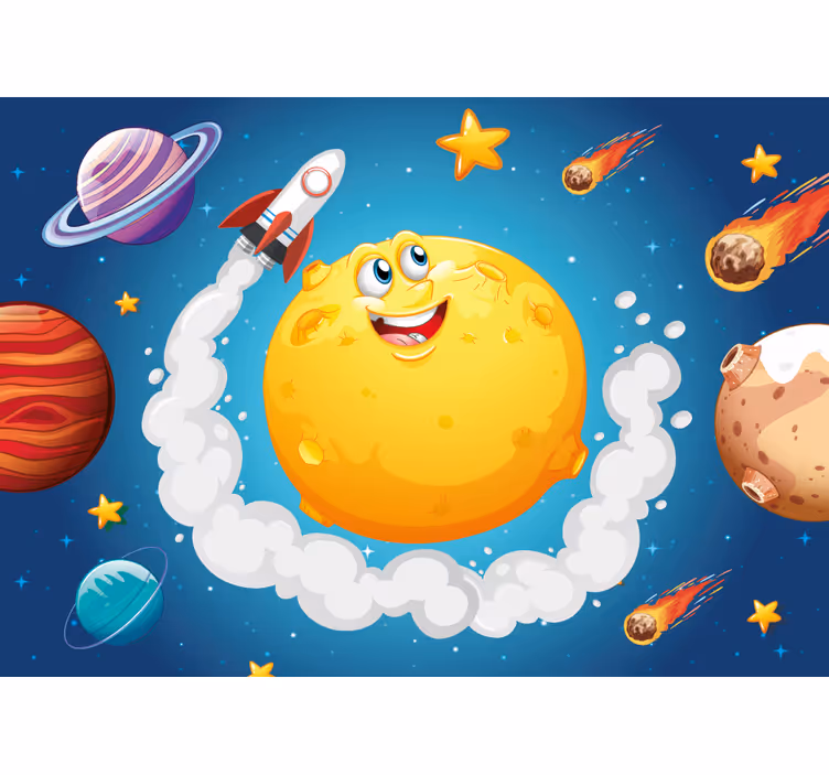 Fototapet fantasi romeventyr tema - Tenstickers