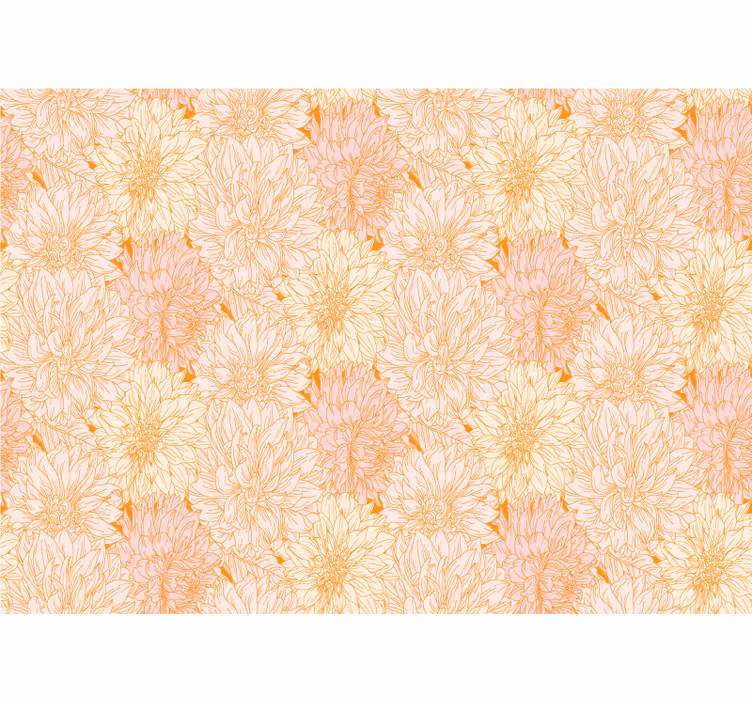 Fototapet blomster delikat blomsterdesign - Tenstickers