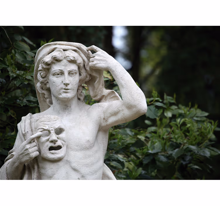 Greske statuer estetisk kunst fototapet klassisk kunst - Tenstickers