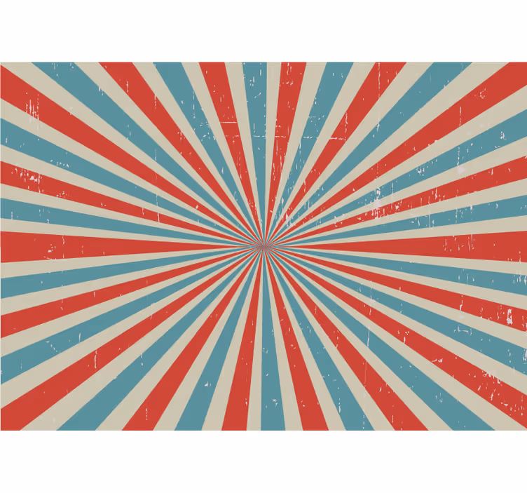 Radial fargeutbrudd fototapet urban kunst - Tenstickers