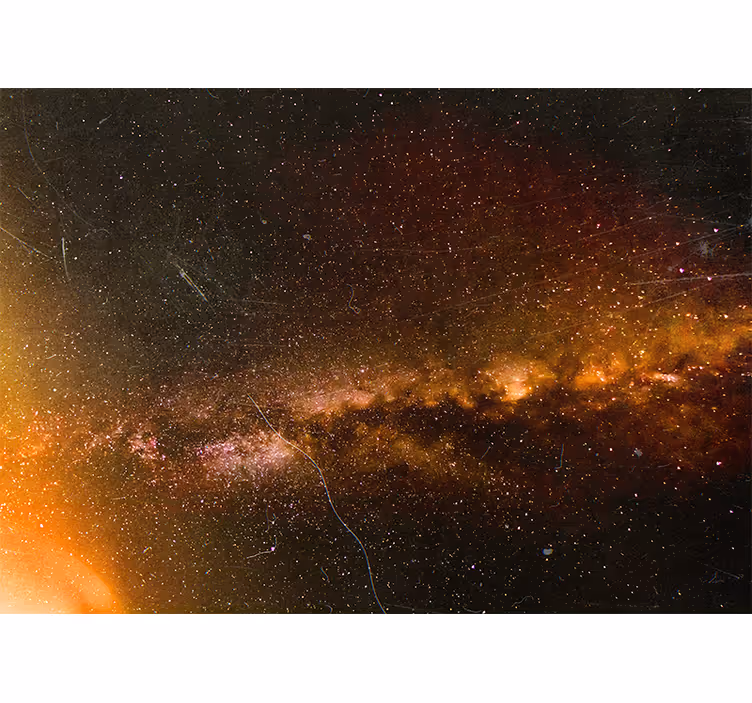 Fototapet verdensrommet kosmisk galakses prakt - Tenstickers