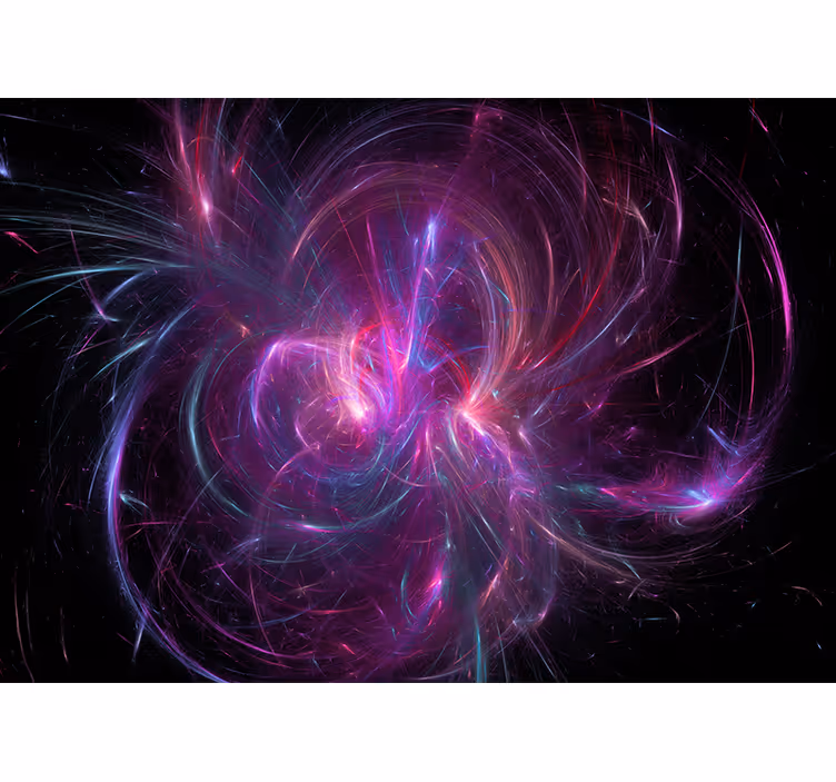 Fototapet abstrakt kosmisk energivirvel - Tenstickers