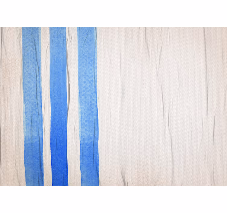 Fototapet tekstur blå stripemønster - Tenstickers