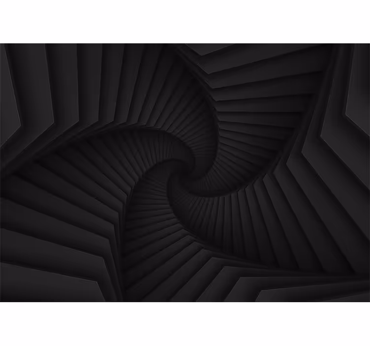 Fototapet abstrakt intrikate spiralformer - Tenstickers