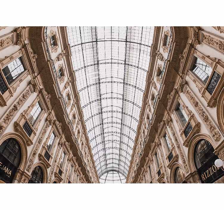 Fototapet byer milan arkitektonisk mesterverk - Tenstickers