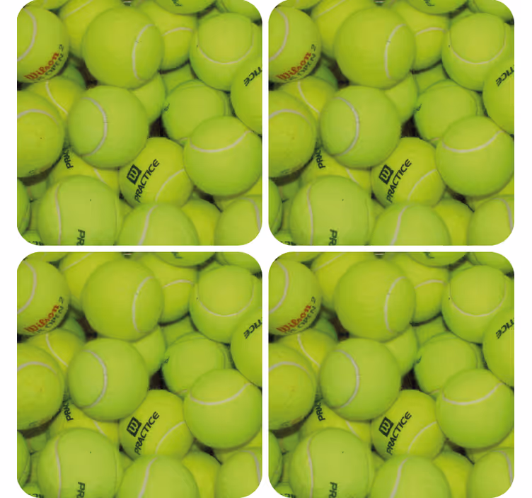 Fantastisk tennisballbaner - Tenstickers