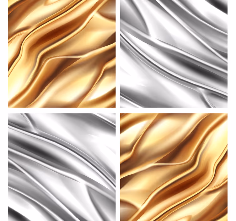 Lustre metalliske bølger underlag - Tenstickers