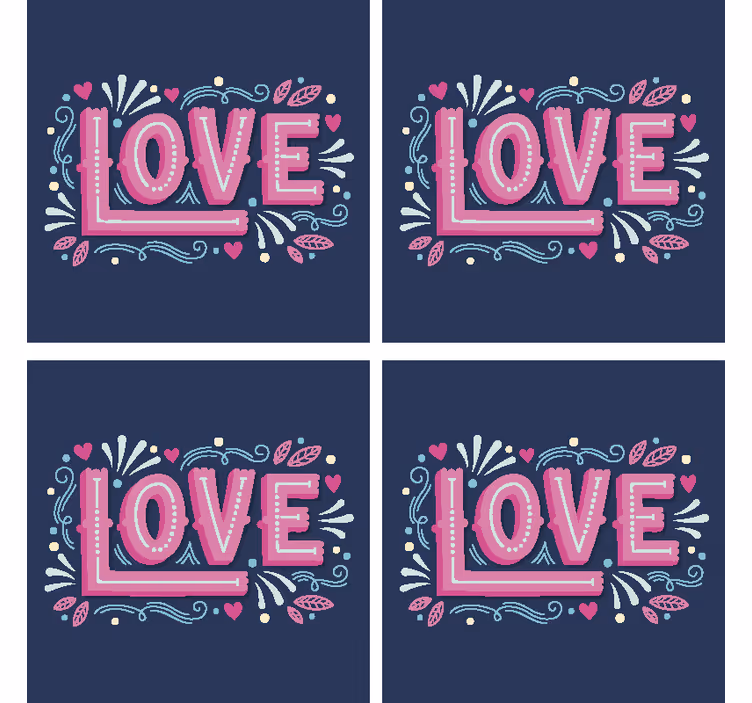 Underlag sagn lekfull kjærlighet typografi - Tenstickers
