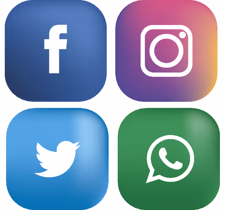 Sosiale medier geek olbrikker - Tenstickers
