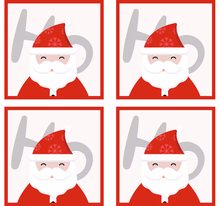 Julenissen og hohoho drikkebanen - Tenstickers