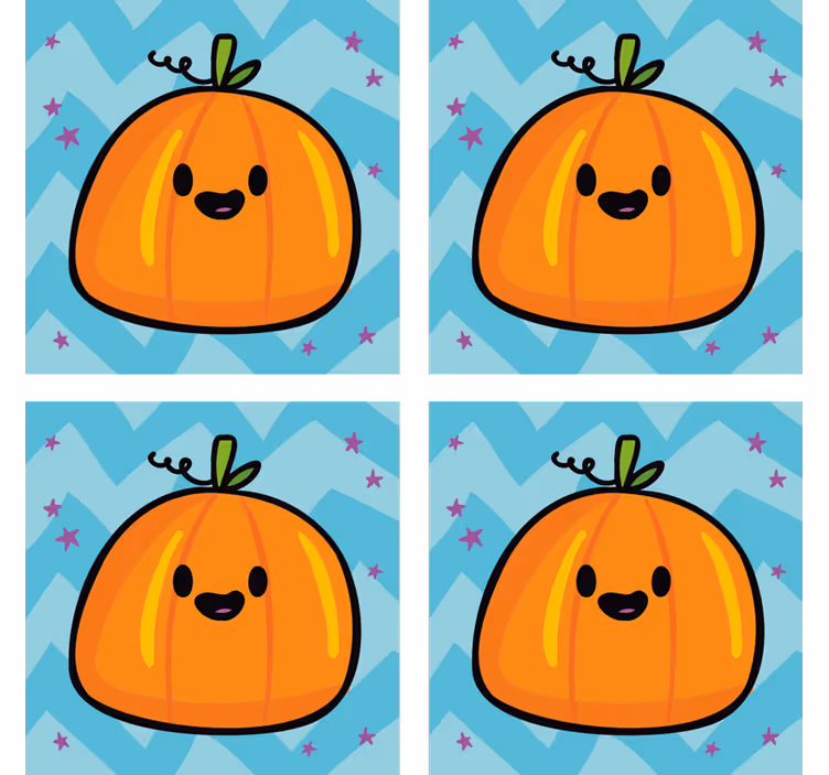 Gresskar halloween drink coaster - Tenstickers