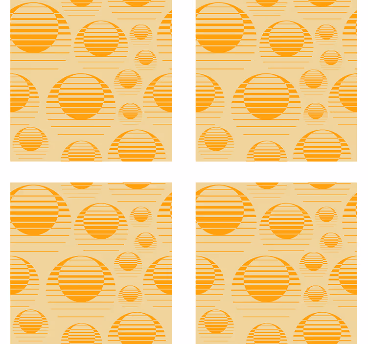 Retro solmønster vintage underlag - Tenstickers