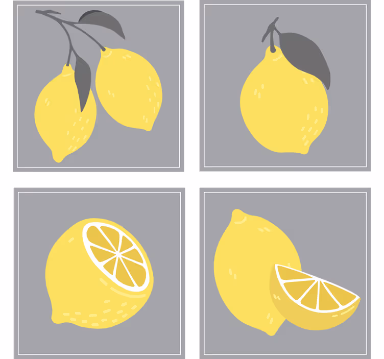 Tropisk sitronscoaster for sitron - Tenstickers