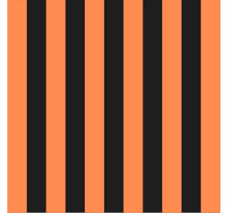 Halloween farger striper coasters - Tenstickers