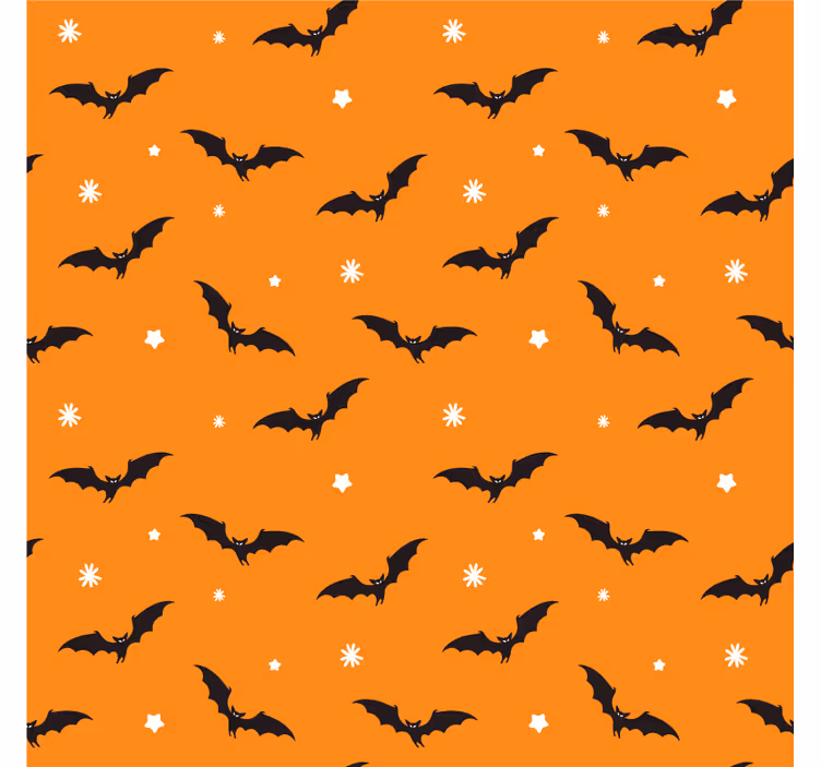 Flaggermus halloween drink coaster - Tenstickers