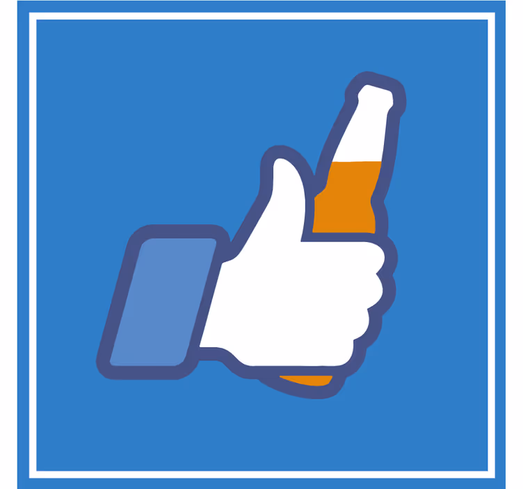 Thumbs up drikke underlag øl - Tenstickers