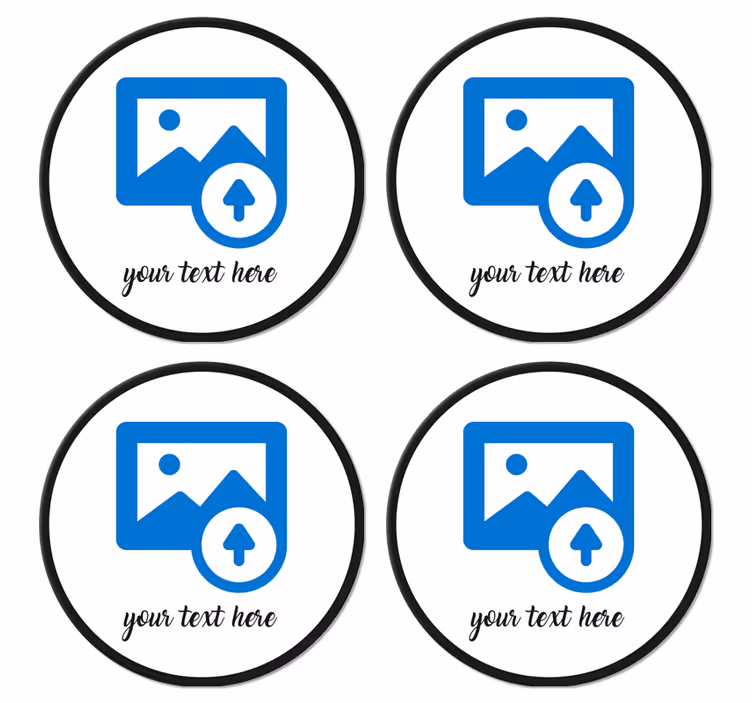 Tilpasset bilde med tekst underlag tilpasset - Tenstickers