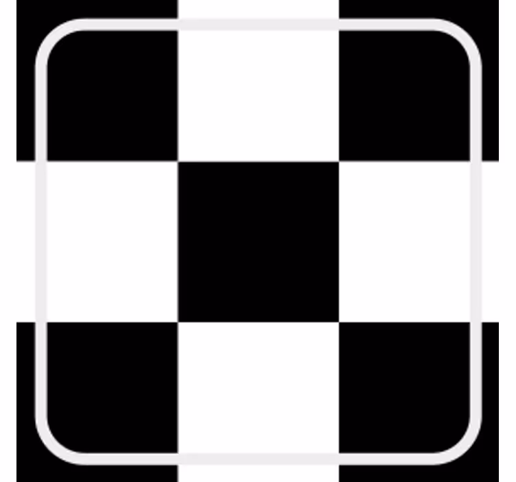 Underlag ruter mønster firkantet - Tenstickers