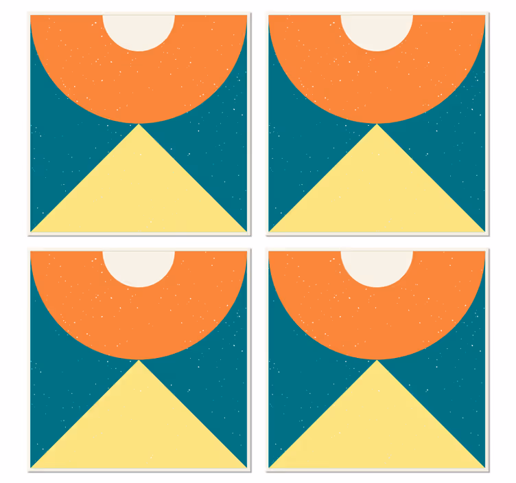 Farget vintage stil vintage underlag - Tenstickers