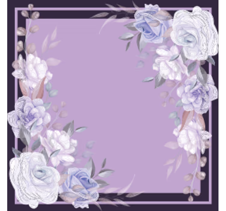 Lavendel blomsterarrangement underlag bryllup - Tenstickers