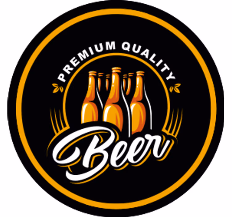 Underlag øl premium kvalitets drikkeemblem - Tenstickers