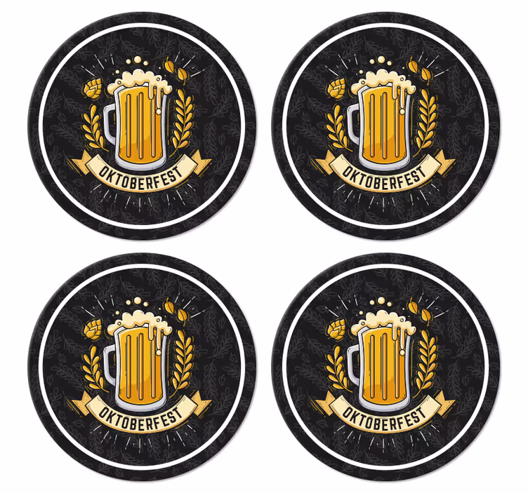 ølfest oktoberfest underlag øl - Tenstickers