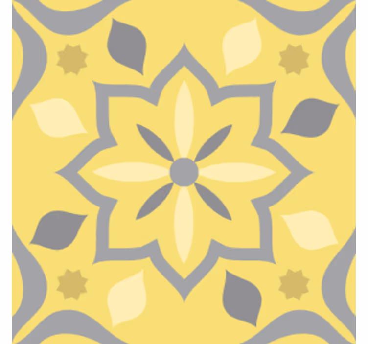 Underlag bryllup med blomstertrykkdesign - Tenstickers