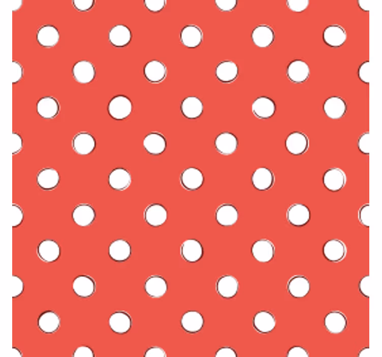 Underlag med prikkete mønster - Tenstickers