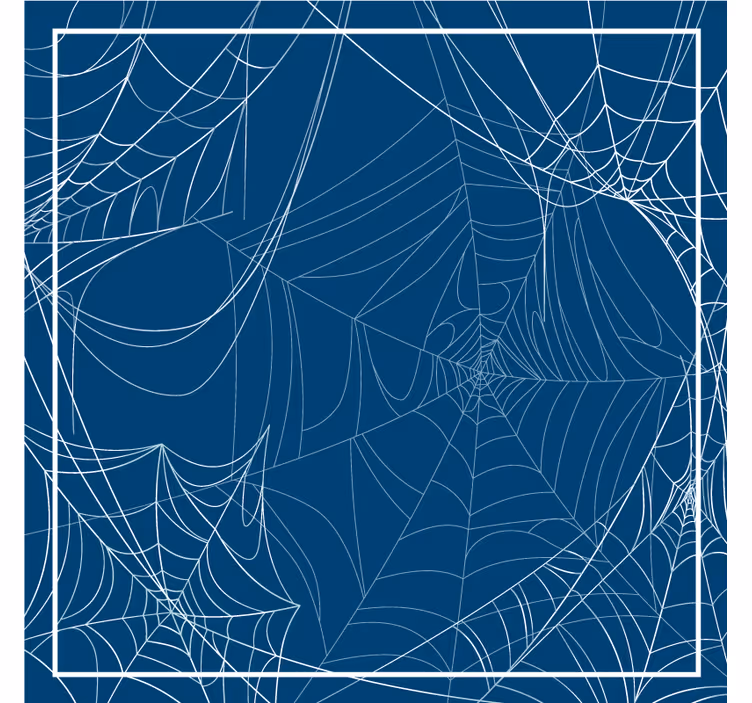 Intrikate nettmønster Halloween underlag - Tenstickers
