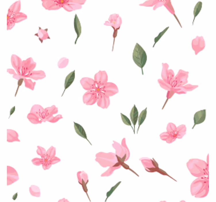 Floral inspirert underlag øl - Tenstickers