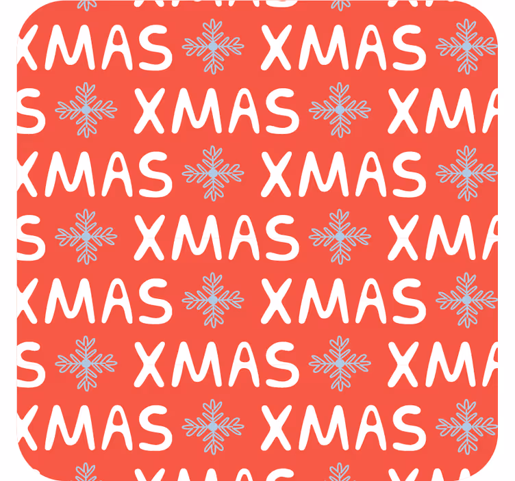 Underlag jul festlig julemønster - Tenstickers