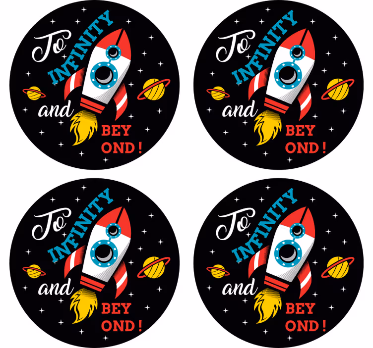 Underlag nerdete romferd tema - Tenstickers