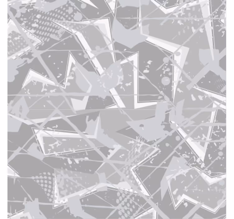 Abstrakt geometrisk mønster underlag - Tenstickers